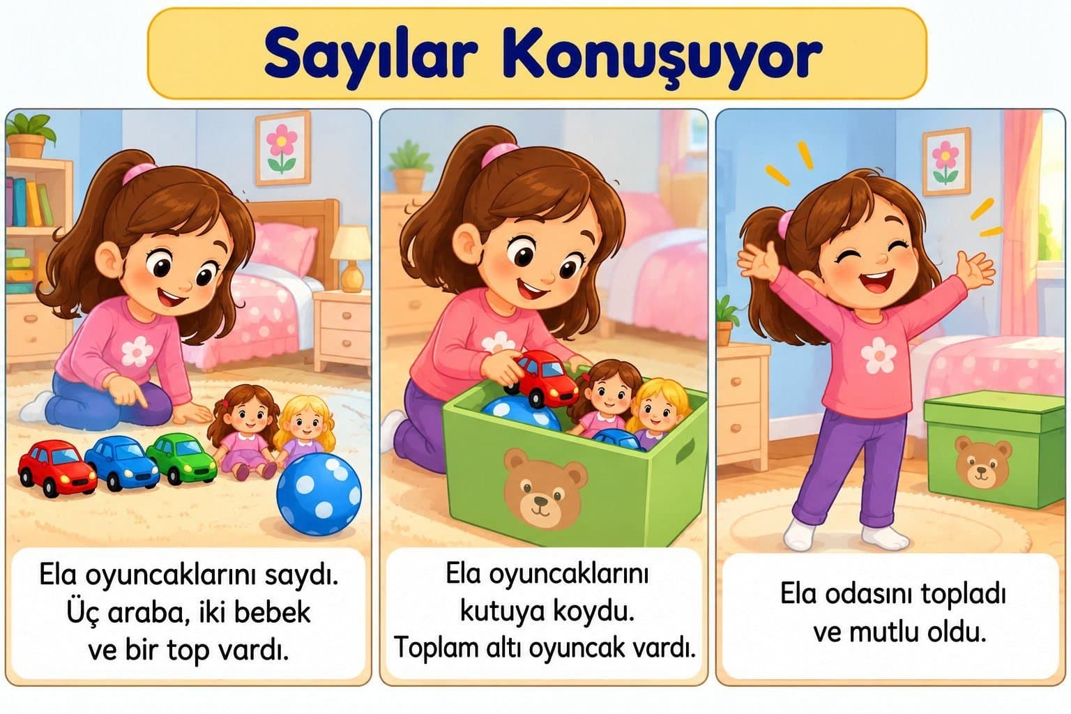 Sayılar Konuşuyor hikâyesinin resmi