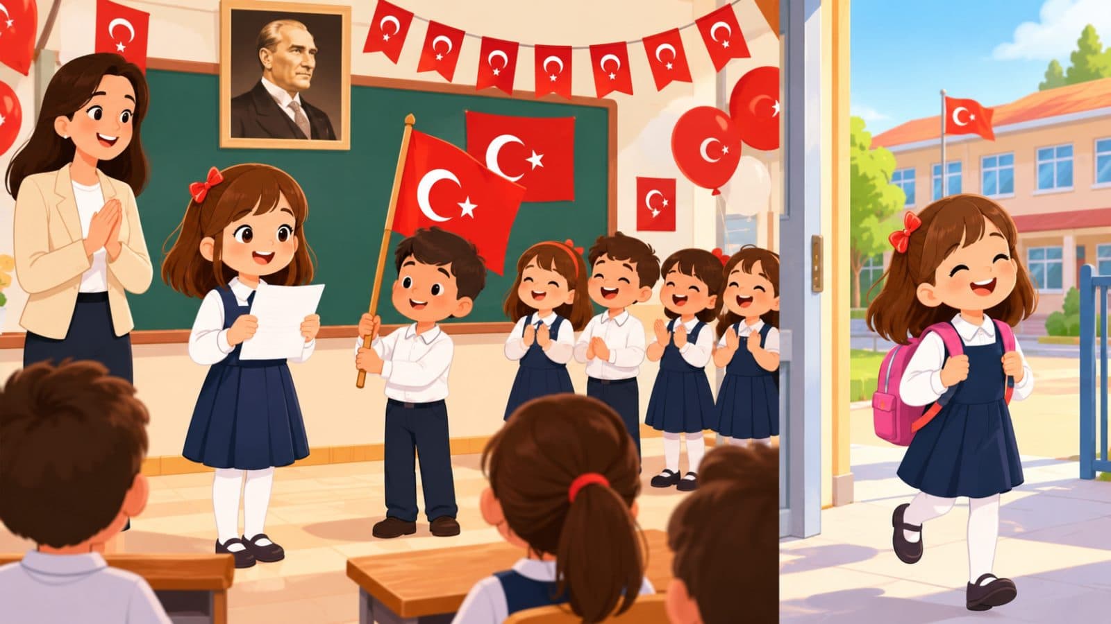Cumhuriyet Bayramı hikâyesinin resmi
