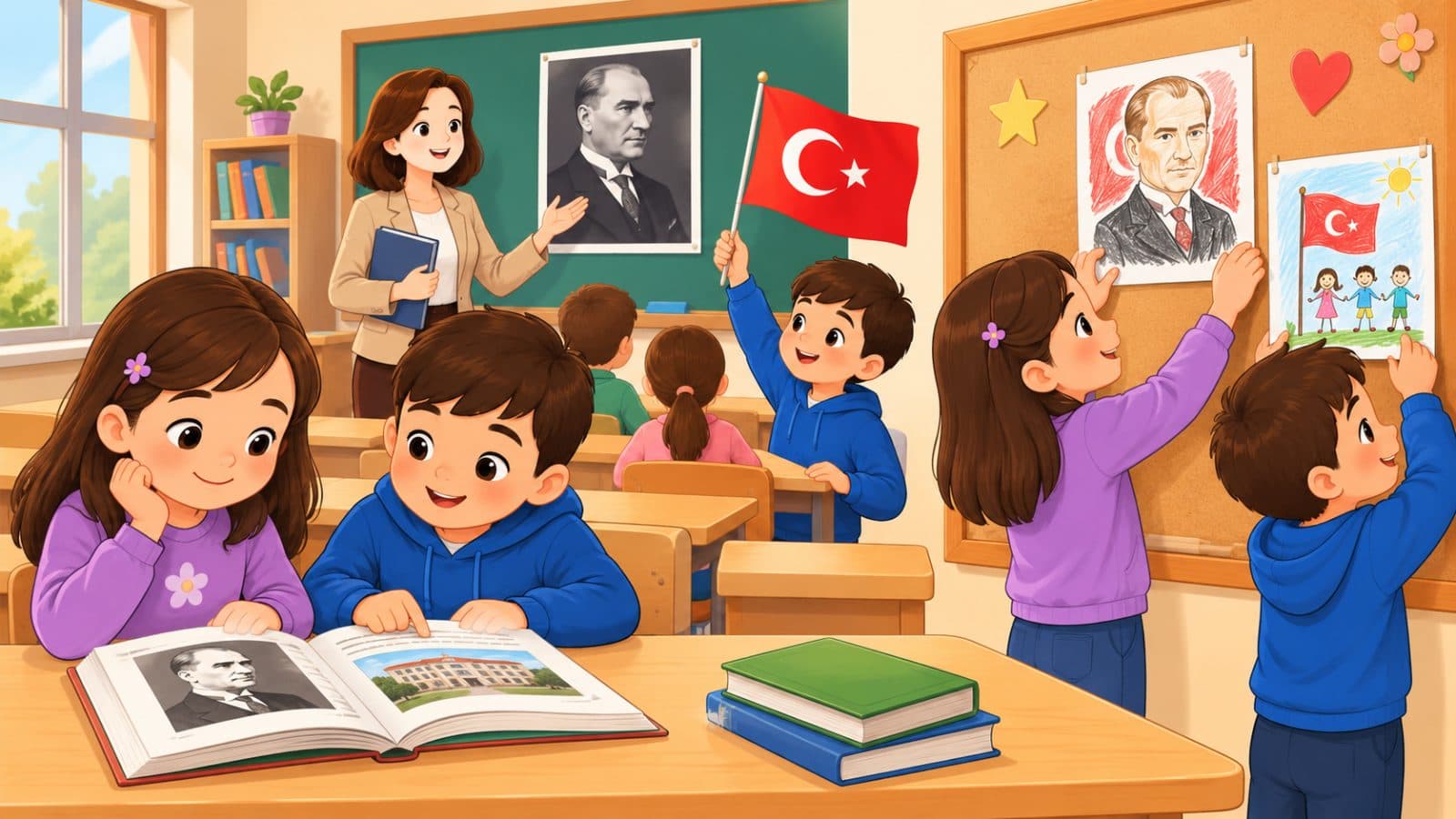 Atatürk hikâyesinin resmi
